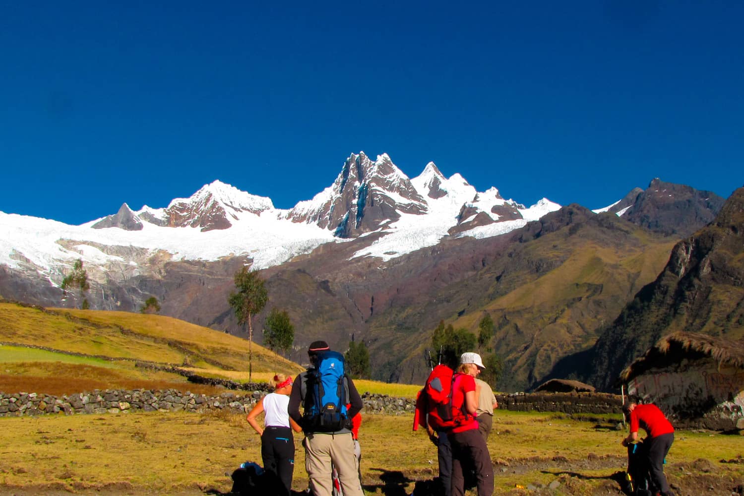 Trek Alpamayo camping Jancapampa